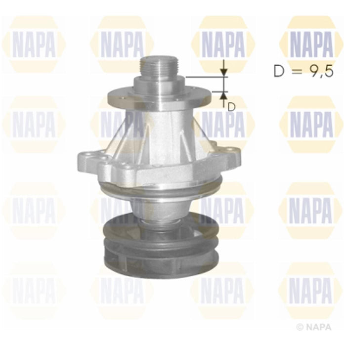 Genuine NAPA Water Pump for BMW 11511433712