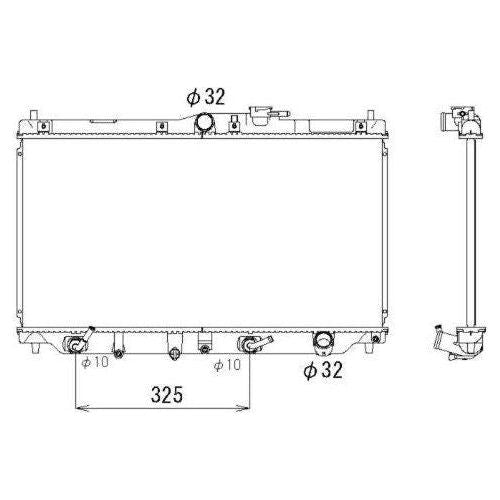 NRF Radiator 517722