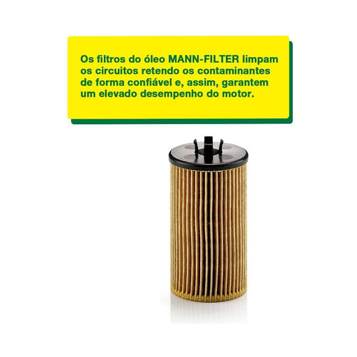 Genuine Mann Oil Filter for Vaux. Astra/Vectra 1.8 16v 05- HU612/2X Mann & Hummel  - Dynamic Drive