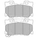 Genuine Borg & Beck Rear Brake Pads fits Nissan 370Z Z34 09 BBP2434 Borg & Beck  - Dynamic Drive