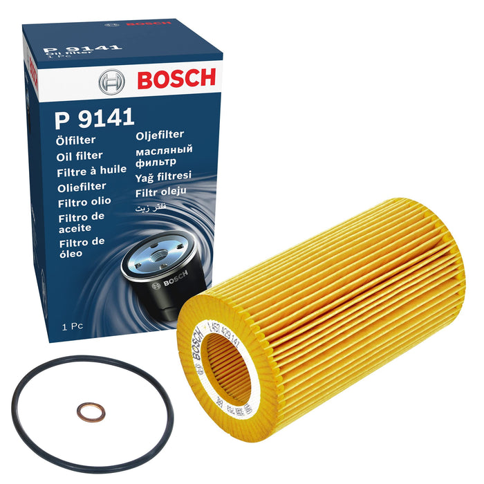 Genuine Bosch Car Oil Filter P9141 fits Land Rover Range Rover - 4.4 - 02-05 145