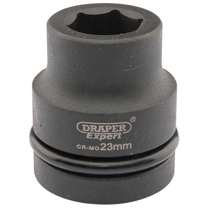 Draper Expert HI-TORQ 6 Point Impact Socket, 1" Sq. Dr., 23mm 05104 Draper  - Dynamic Drive