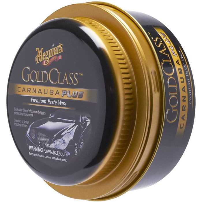 2x Meguiar's G7014EU Gold Class Carnauba Plus Premium Paste Wax 311g Meguiar's  - Dynamic Drive