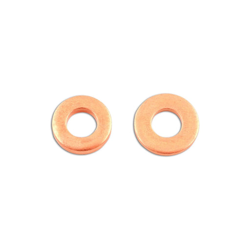 Connect Copper Washers - Injection - 13.85mm x 7.3mm x 1.4mm - Pack Of 50 Connect  - Dynamic Drive