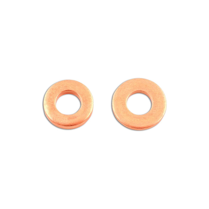 Connect Copper Washers - Injection - 13.85mm x 7.3mm x 1.4mm - Pack Of 50 Connect  - Dynamic Drive