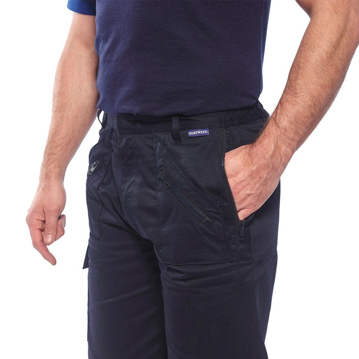 Portwest Action Shorts - Navy - Small Portwest  - Dynamic Drive