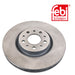 Genuine FEBI Front Brake Discs & Pads Set Vented for Fiat Tipo Febi Bilstein  - Dynamic Drive