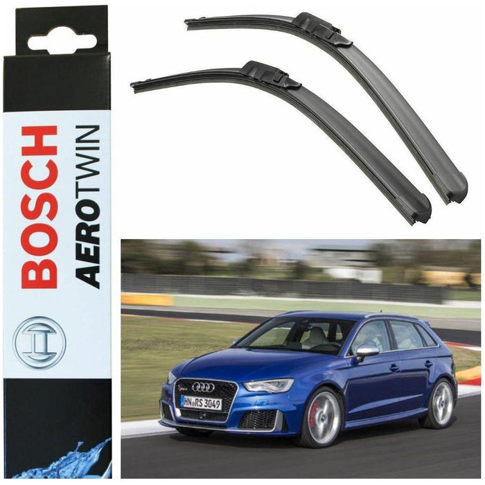 Bosch Aerotwin Front Wiper Blades Set Audi RS3 Sportback 02.15> A864S