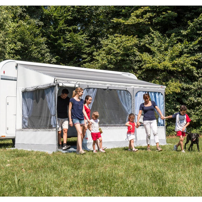 Fiamma Polar White F45S 350 Awning Sahara Fabric