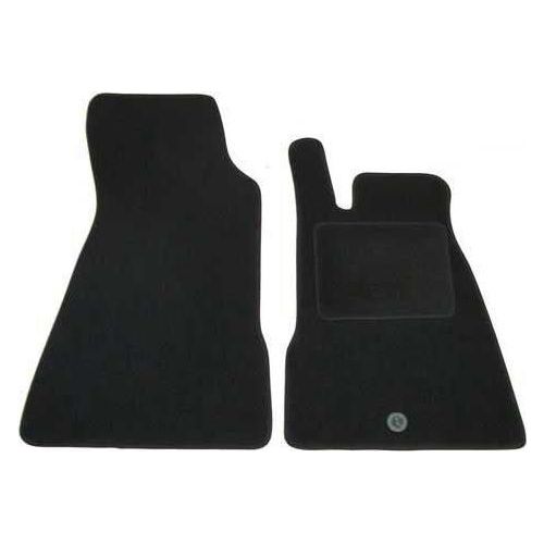 Fully Tailored Black Carpet Car Mats for Smart Roadster 03-07 Set of 2 UKB4C  - Dynamic Drive