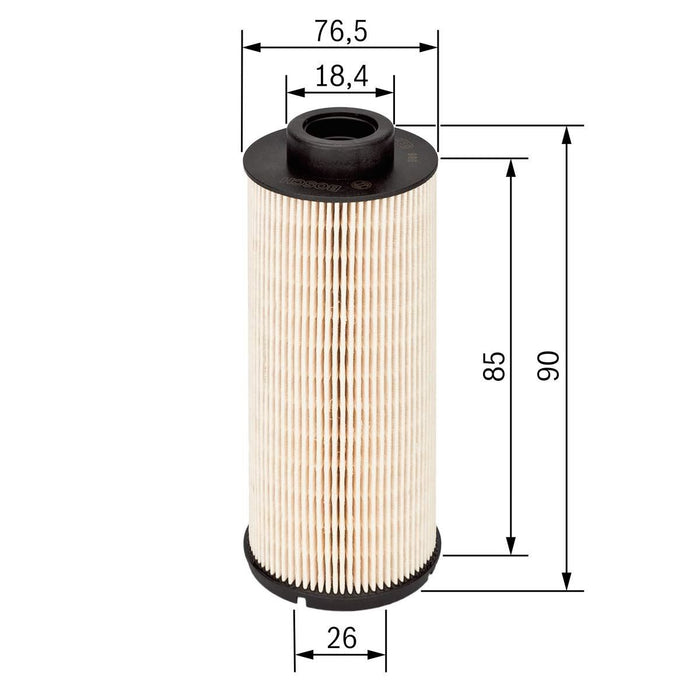 Bosch Car Fuel Filter N1704 fits Mercedes-Benz ML 270 CDi - 2.7 - 99-05 14574317