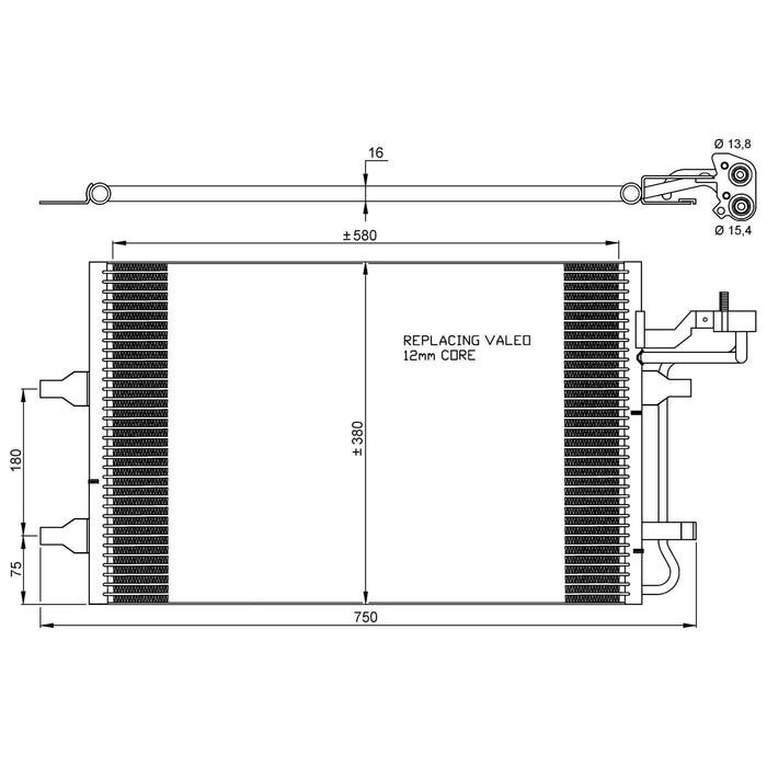 NRF Condenser 35842