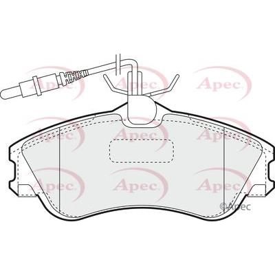 Apec Brake Pads Front Fits Citroen Berlingo Xsara Peugeot 306 Partner