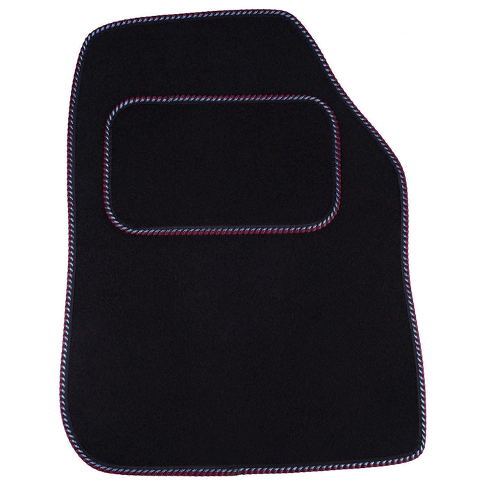 Tailored Claret Blue Trim Carpet Mats fits Lexus Rx450H 09-13 + Clips 09 10 11 12 13 UKB4C  - Dynamic Drive