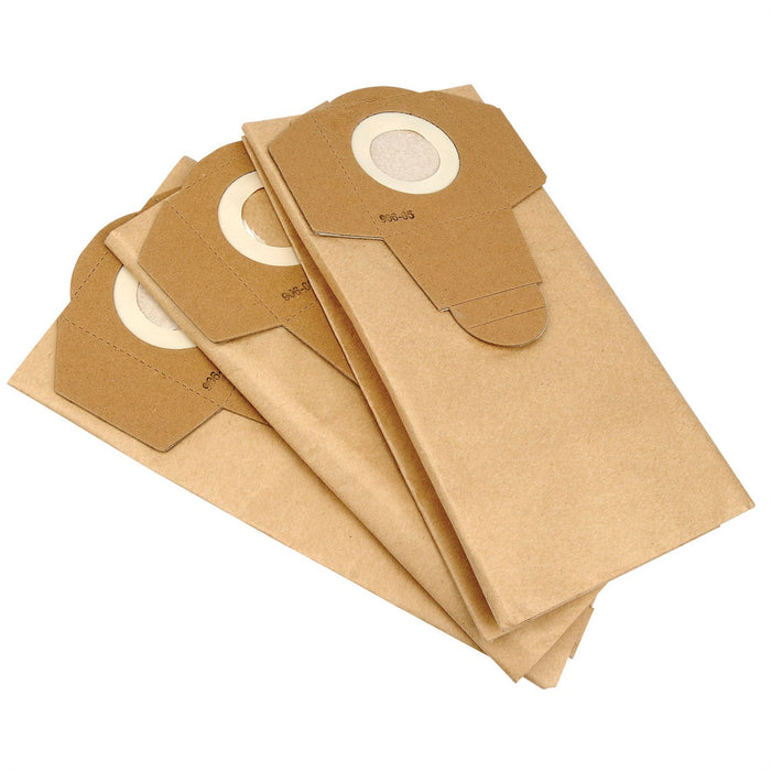 Draper Paper Dust Bags for WDV20ASS (Pack of 3) 19103 Draper  - Dynamic Drive