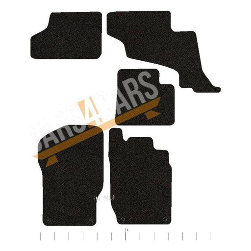 Fully Tailored Carpet Car Mats for Mercedes GL 06-13 Set of 6 XL With 4 Clips UKB4C  - Dynamic Drive