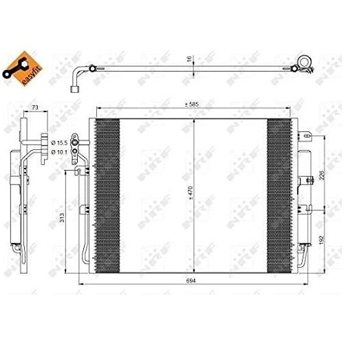 NRF Condenser 350217