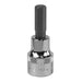 Sealey Hex Socket Bit 7mm 3/8"Sq Drive SBH010 Sealey  - Dynamic Drive