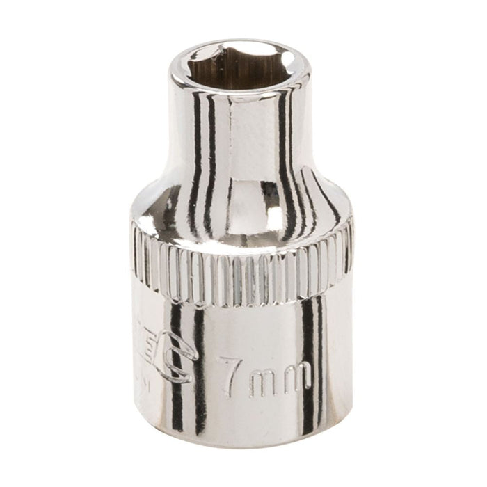 Silverline Socket 3/8" Drive 6pt Metric 7mm Silverline  - Dynamic Drive