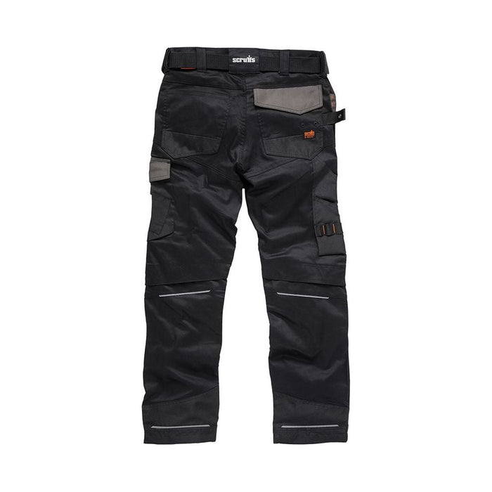 Scruffs Pro Flex Holster Trousers Black 38R Scruffs  - Dynamic Drive