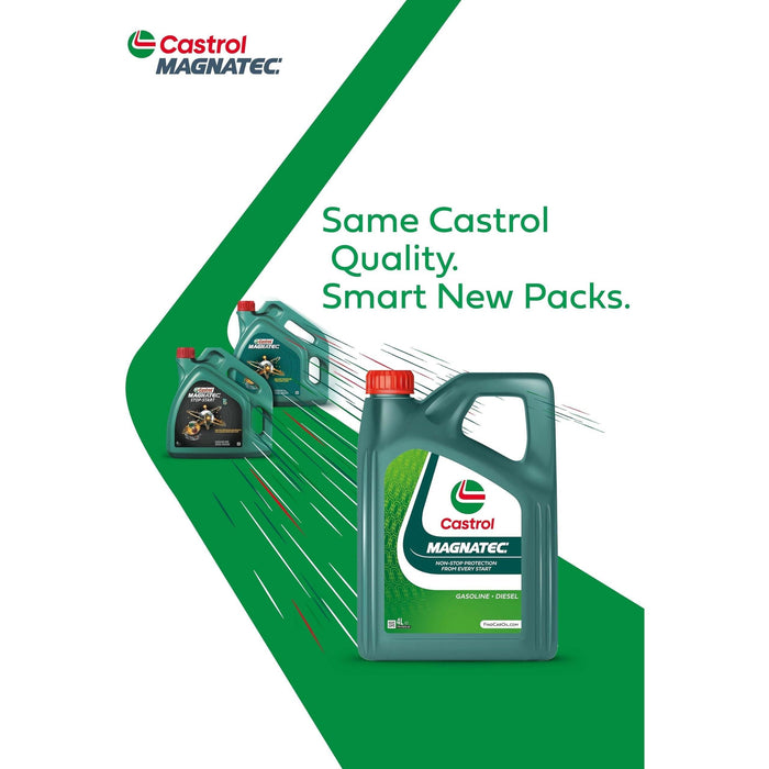 Castrol Magnatec 0W-30 C2 - 4L H 4A 15F6BE Castrol  - Dynamic Drive