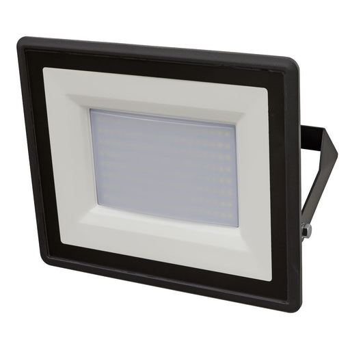 Sealey Extra Slim Floodlight with Wall Bracket 100W SMD LED LED115 Sealey  - Dynamic Drive