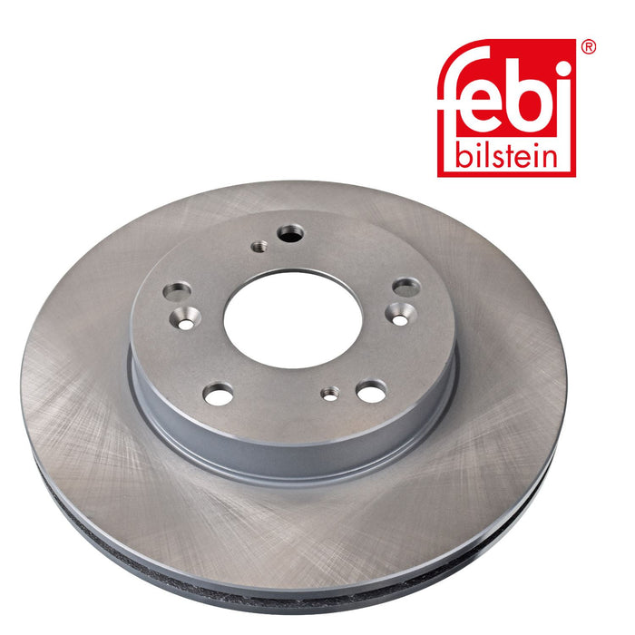 Genuine FEBI Front Brake Discs & Pads Set Vented for Honda Civic Febi Bilstein  - Dynamic Drive