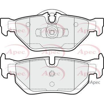 Apec Brake Pads Rear Fits BMW 1 Series 3 X1