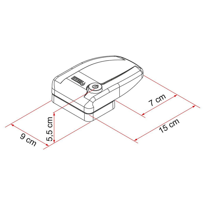 Fiamma Safe Door Grey for Caravans and Motorhomes