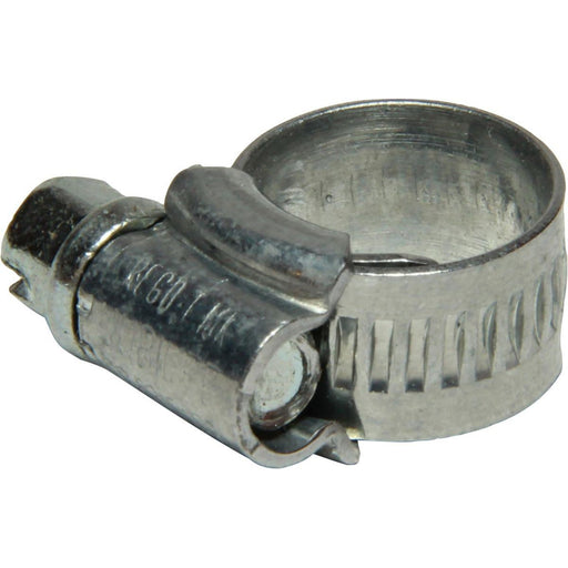 Jubilee Hose Clip 9.5-12mm Zinc Plated Mild Steel Size 000MS - secure hose conne Jubilee  - Dynamic Drive