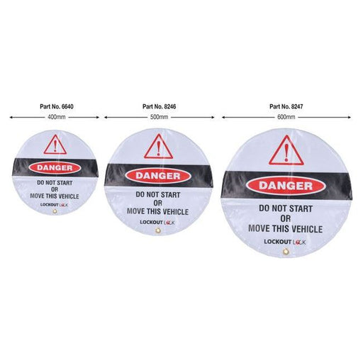 Laser Steering Wheel Lockout Cover 400mm 6640 Laser Tools  - Dynamic Drive