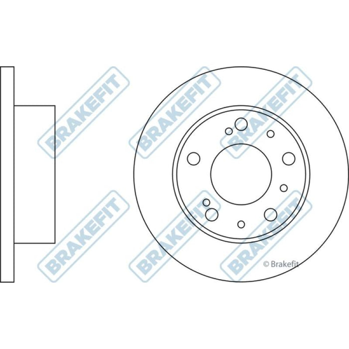 Apec Brake Disc Front Fits Citroen C25 Fiat Ducato Peugeot J5/Express