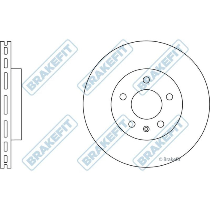 Apec Brake Disc Front Fits Chevrolet Captiva Opel Antara Vauxhall