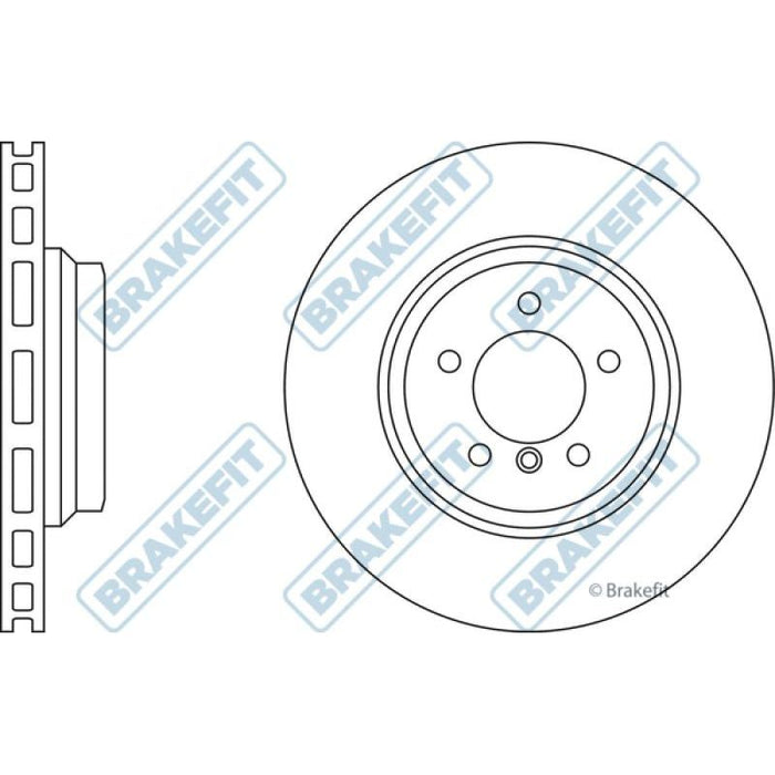 Apec Brake Disc Front Fits BMW 3 Series