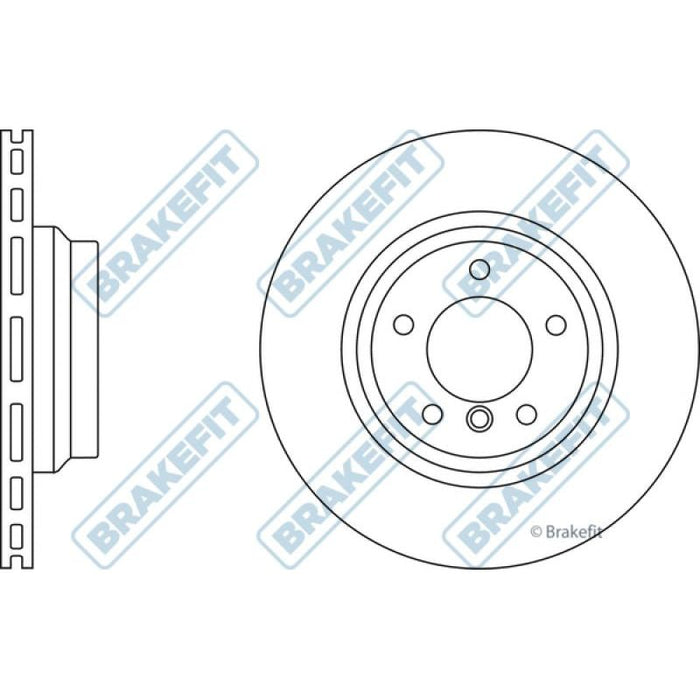 Apec Brake Disc Front Fits BMW 1 Series 3 X1