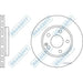 Apec Blue / Brakefit Brake Disc (Front) (Single) SDK6388 Brakefit  - Dynamic Drive