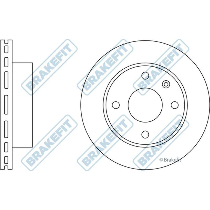 Apec Brake Disc Front Fits Ford Escort Orion Sierra Tvr Chimaera Griff