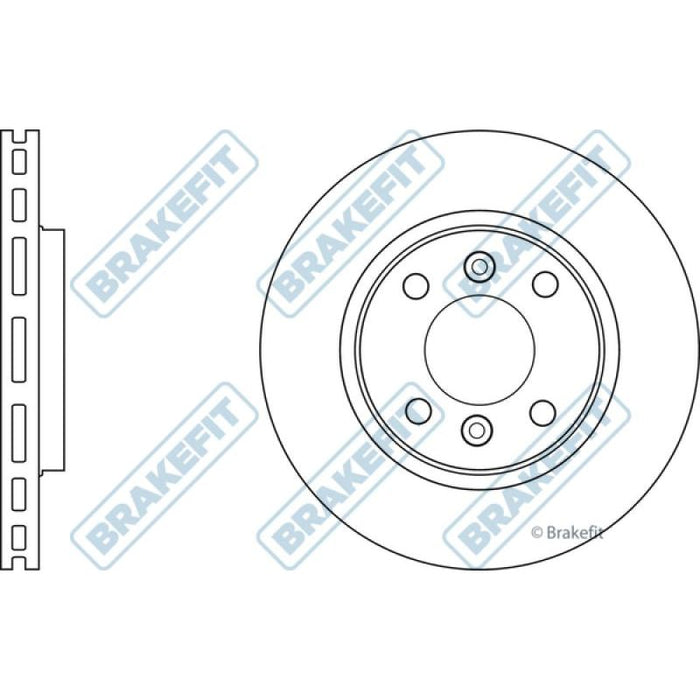 Apec Brake Disc Front Fits Dacia Logan Sandero Renault Clio Twingo Sma