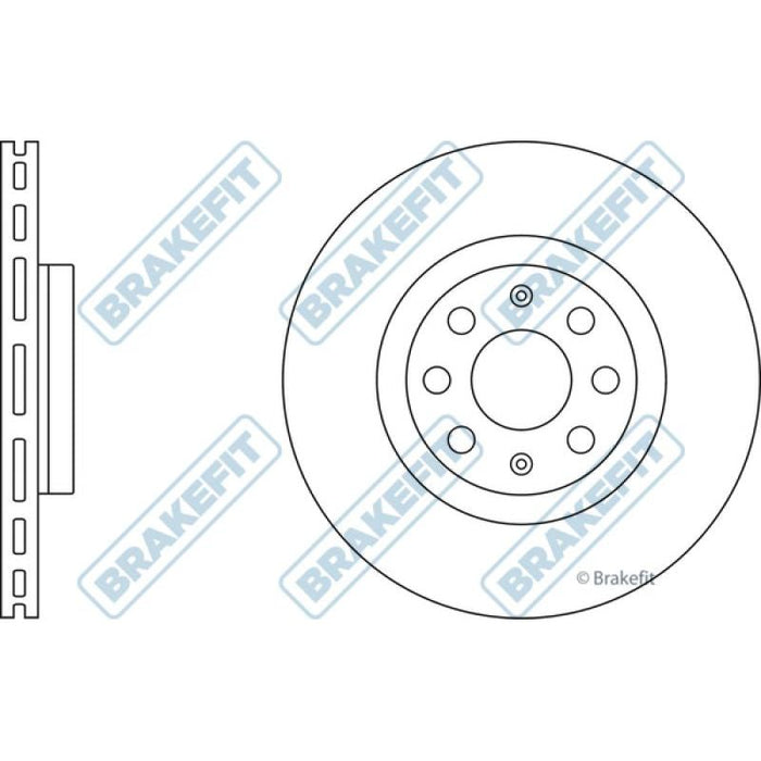 Apec Brake Disc Front Fits Fiat Grande Punto Evo Opel Adam Corsa Vauxh