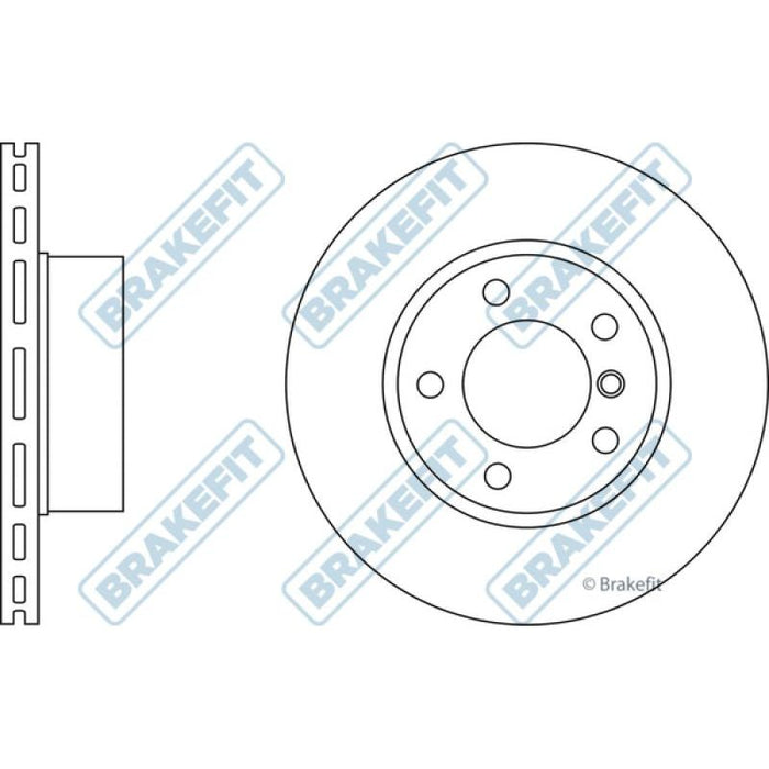 Apec Brake Disc Front Fits BMW 1 Series 3 Z4