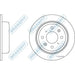 Apec Blue / Brakefit Brake Disc (Rear) (Single) SDK6129 Brakefit  - Dynamic Drive