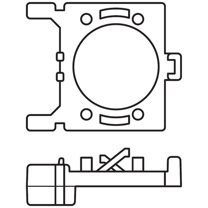 Osram LEDriving ADAPTER 64210DA02, lamp holder for LED-H7 off-road retrofit head Osram  - Dynamic Drive