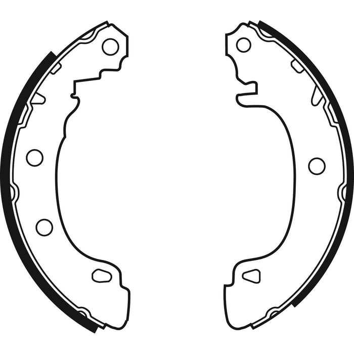 Apec Brake Shoe Rear Fits Renault Megane