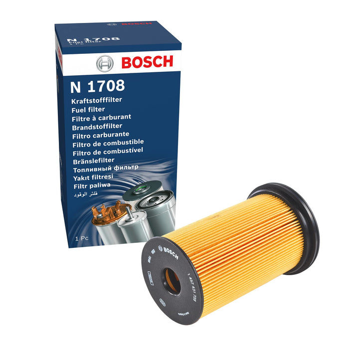 Genuine Bosch Car Fuel Filter N1708 fits BMW 3 320d - 2.0 - 98-01 1457431708