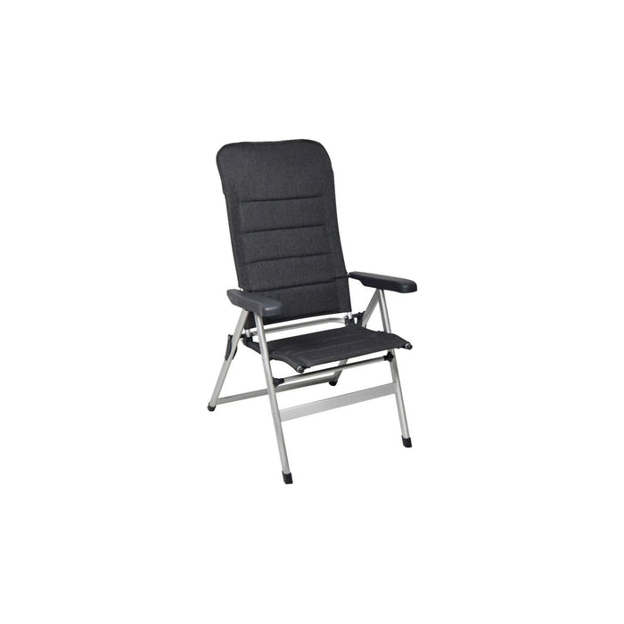 Outdoor Revolution San Remo Highback Chair 600D Charcoal Twill Camping Motorhome