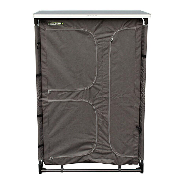 Outdoor Revolution Modena Family Camping Wardrobe Aluminium Top Storage