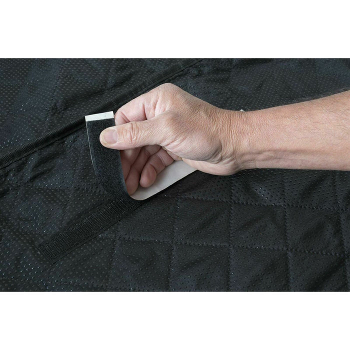 Car Mesh Dog Guard & Quilted Boot Liner Mat & Bumper Protector fits Jeep UKB4C  - Dynamic Drive