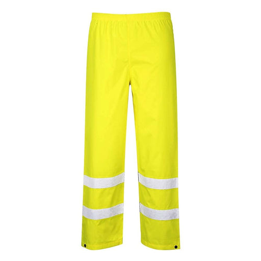 Portwest Hi-Vis Traffic Trousers - Yellow - Small Portwest  - Dynamic Drive