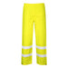 Portwest Hi-Vis Traffic Trousers - Yellow - Small Portwest  - Dynamic Drive