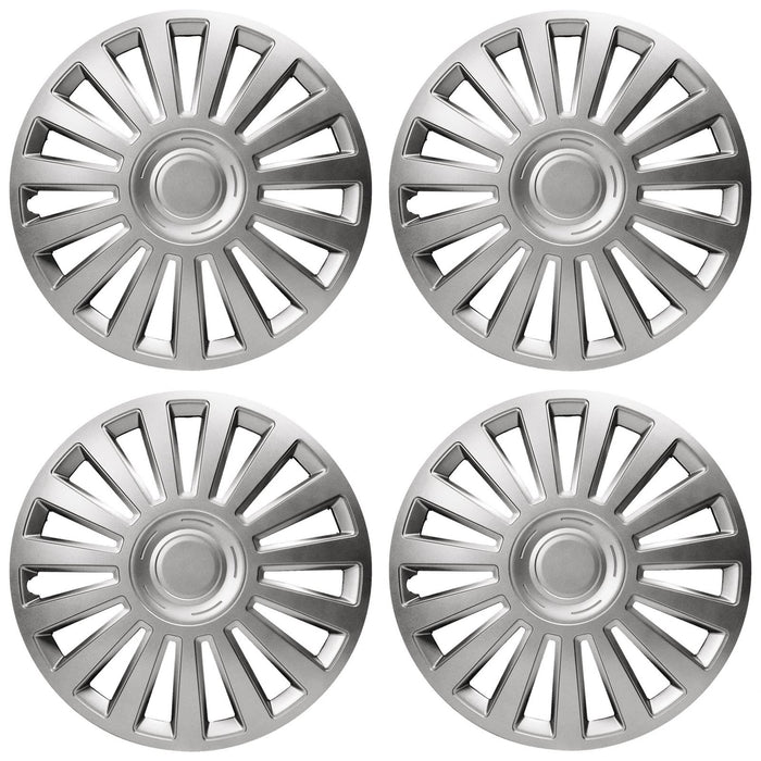 4 x Wheel Trims Lux Hub Caps 16" Covers fits Vauxhall ASTRA CORSA AGILA MERIVA UKB4C  - Dynamic Drive